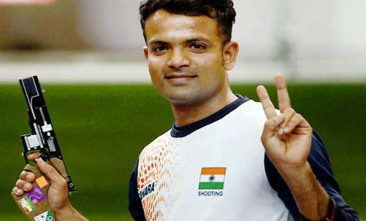 pistol shooter vijay kumar world no.2