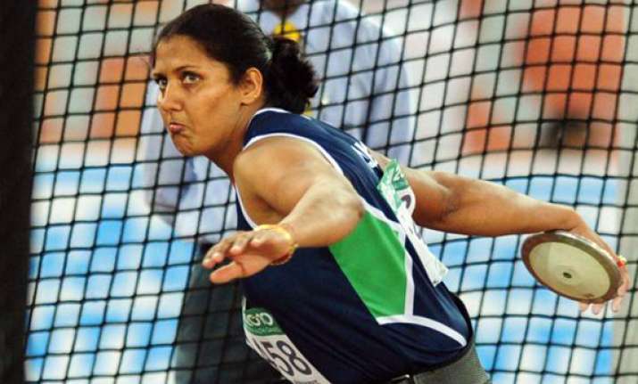 poonia qualifies for london olympics with gold at us meet