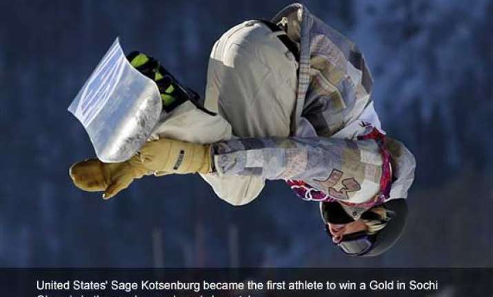 sochi s 1st gold kotsenburg of us wins slopestyle