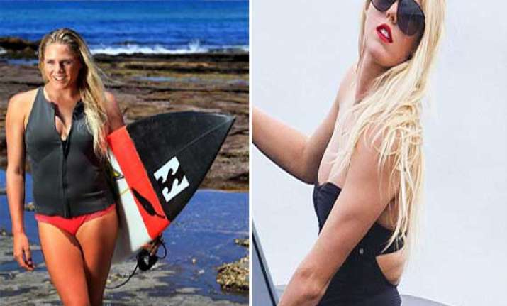 stunning pro surfer laura enver shoots for sunglasses brand