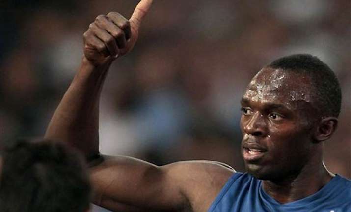 usain bolt narrowly wins first race in 9 months