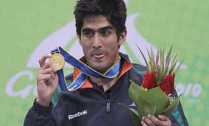 vijender leads indian boxing contingent at commonwealth
