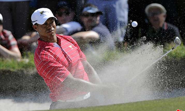 woods without a point as american keep the lead
