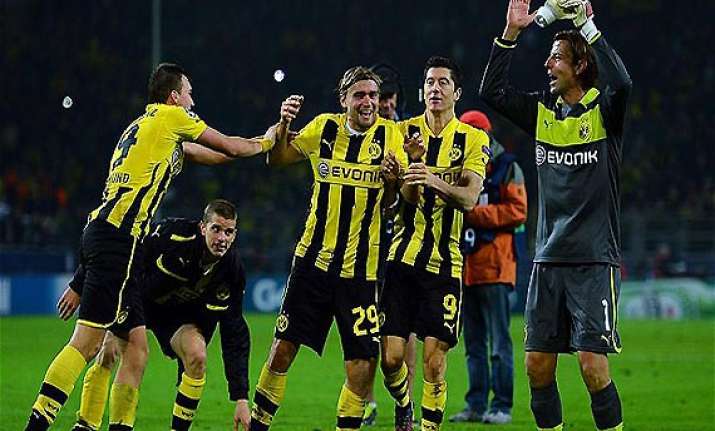 animals opt for dortmund to win champions league