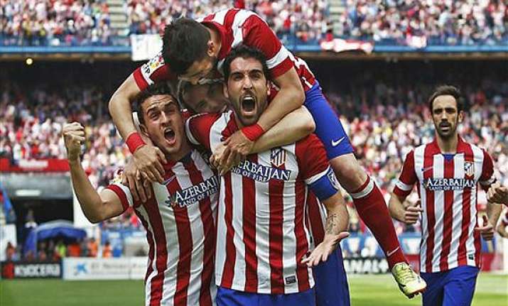 atletico madrid extends lead diego costa injured in win