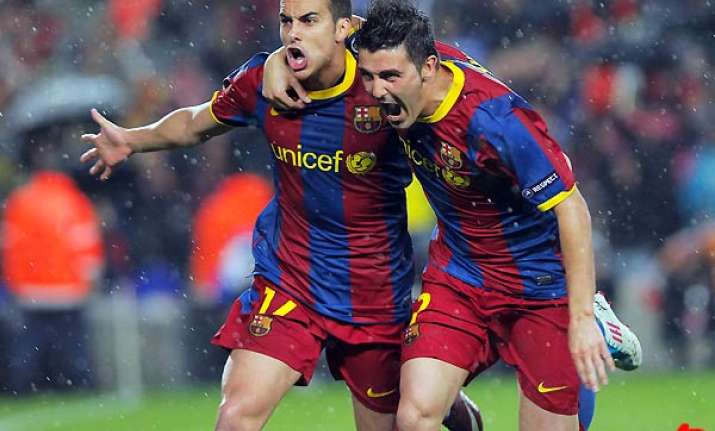 barcelona ousts real madrid to enter uefa champions league
