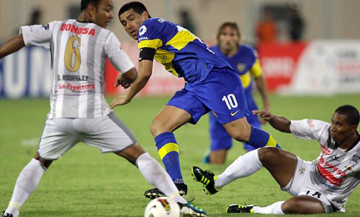 boca held in libertadores opener