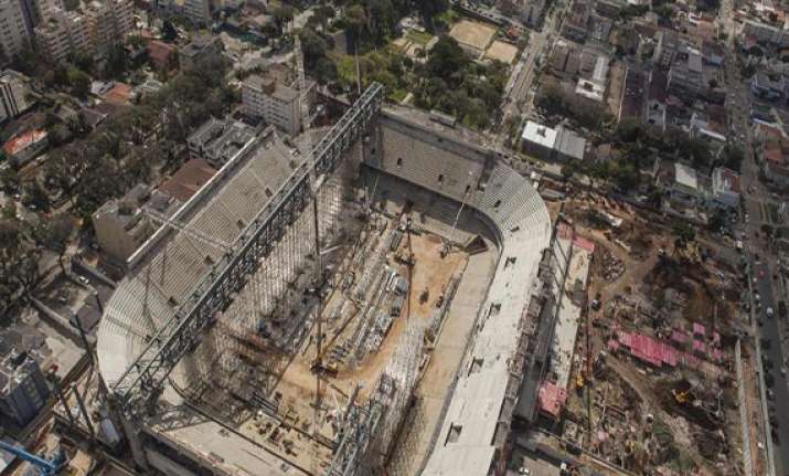 brazil with little time to get wcup stadiums ready
