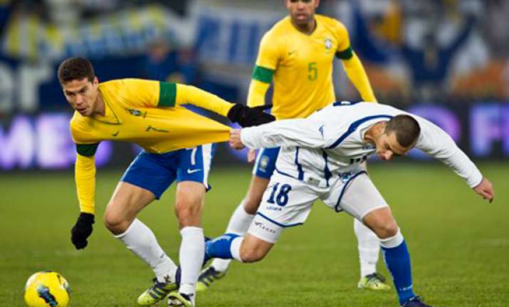 brazil edges bosnia 2 1 in friendly in switzerland