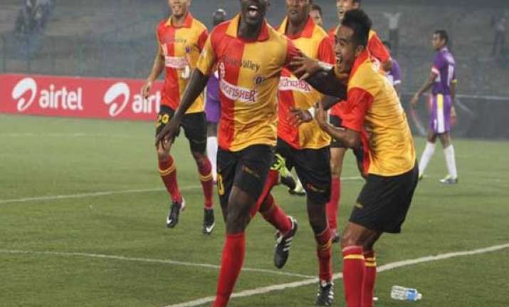 chance for east bengal to close in on i league leaders