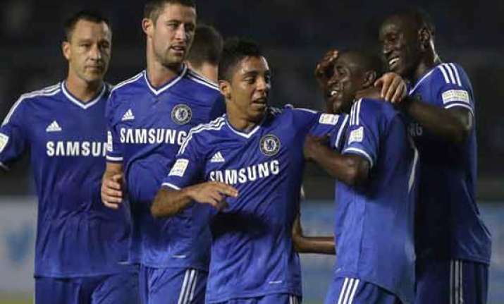 chelsea beats indonesia all stars 8 1