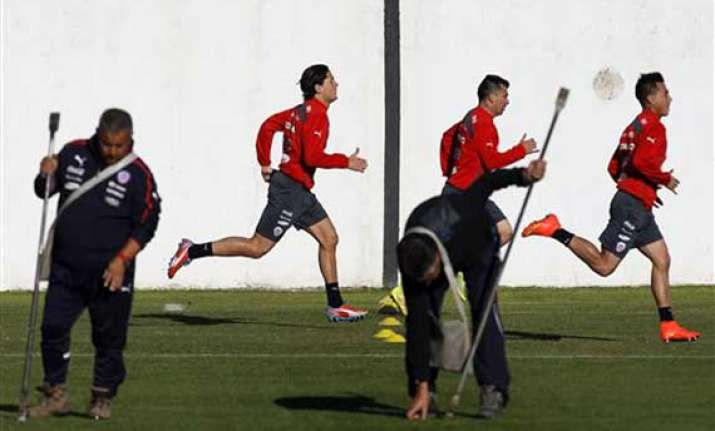chile miners seek to give boost to world cup team