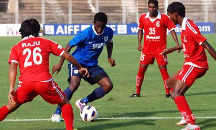 churchill ends dempo s unbeaten run win 2 1