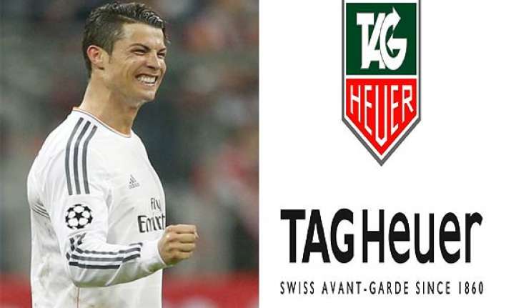 cristiano ronaldo is tag heuer brand ambassador