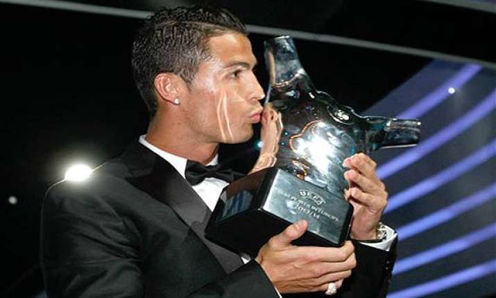 cristiano ronaldo named european player of year