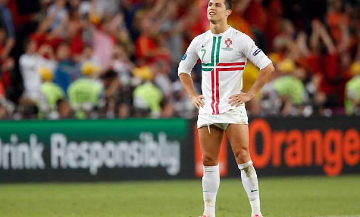 cristiano ronaldo stands by as portugal goes out