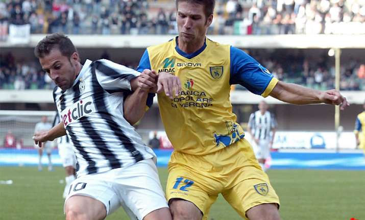del piero playing final season for juventus