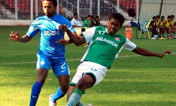 dempo take on salgaocar in i league opener