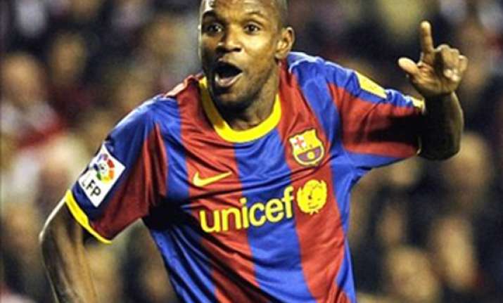 eric abidal invited to watch france sweden in kiev