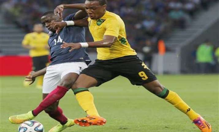 fifa world cup france thrashes jamaica 8 0 in final warm up