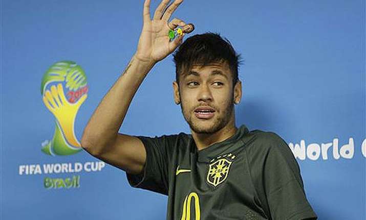 fifa world cup neymar anxious ahead of brazil s opening