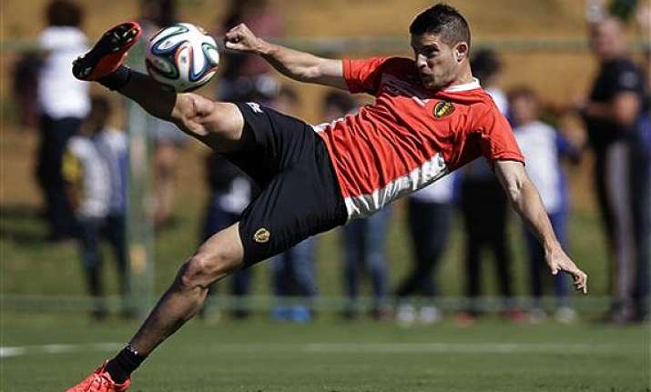 fifa world cup belgium full of confidence before group h