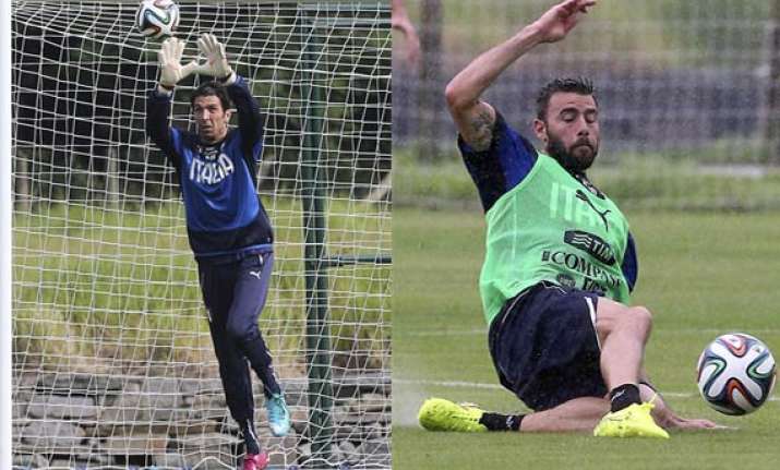 fifa world cup italy s buffon and barzagli still in doubt