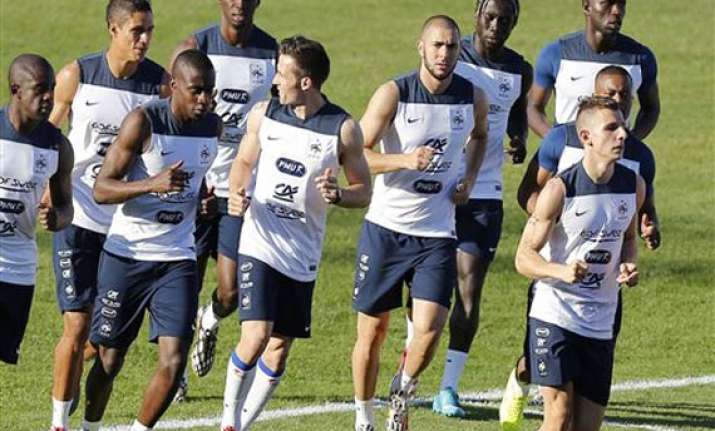 fifa world cup france faces swiss test on strike anniversary