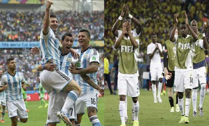 fifa world cup group toppers argentina france avoid round