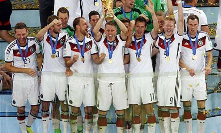 fifa world cup united germany stands at the top of the world