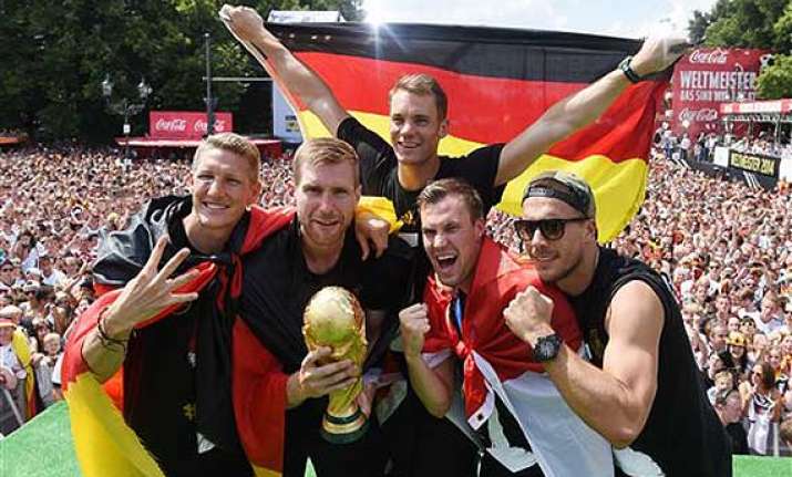 germany top of fifa rankings after world cup win