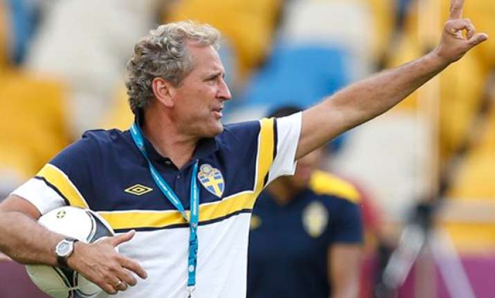 hamren says sweden headed in right direction