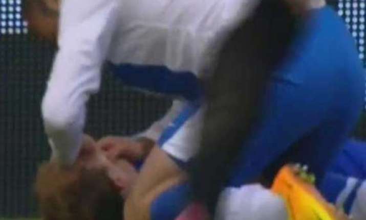 how a footballer was saved from swallowing his tongue by