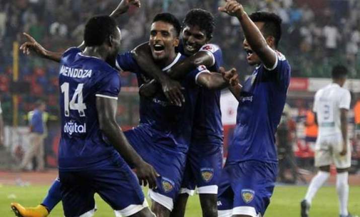 isl chennai bounce back thrash mumbai 5 1