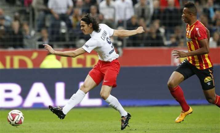 psg up to 2nd place after 3 1 win against lens