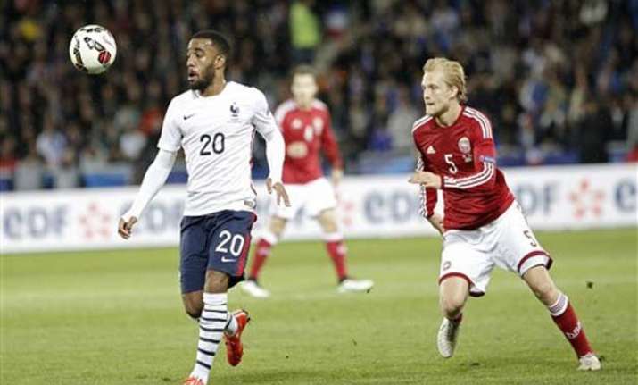 france beats denmark 2 0 in friendly match