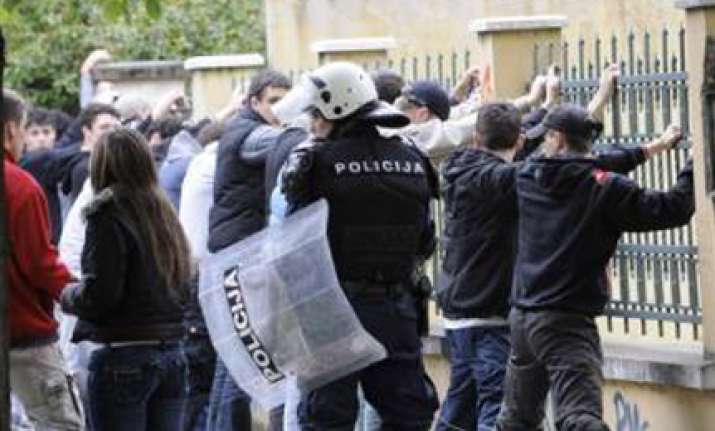 one killed several injured in bosnia soccer fight