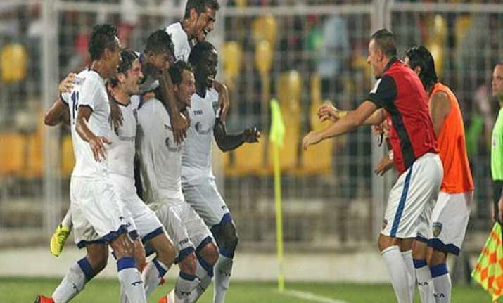 isl chennaiyin fc register first away win against goa fc
