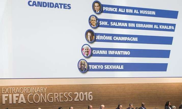 fifa to elect president today jordan bahrain princes