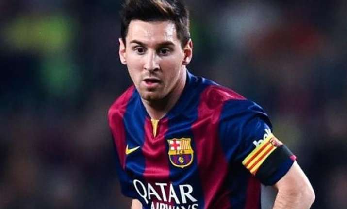 lionel messi leads barcelona to spanish soccer title
