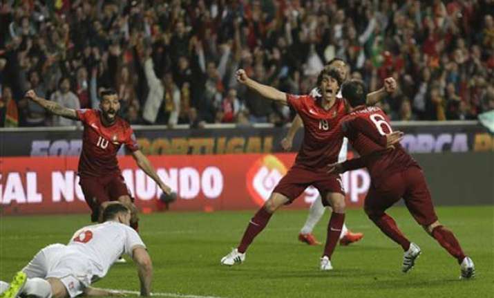 portugal beats serbia 2 1 in euro 2016 qualifier