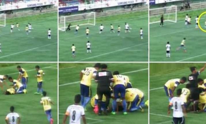 mizoram footballer dies after over zealous celebration