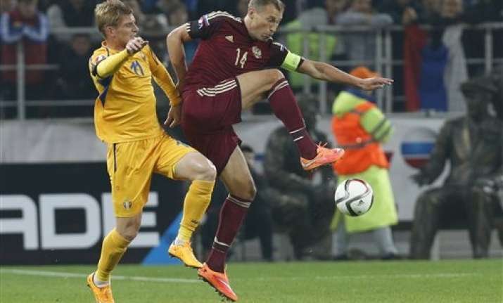 moldova holds russia to draw in euro qualifying
