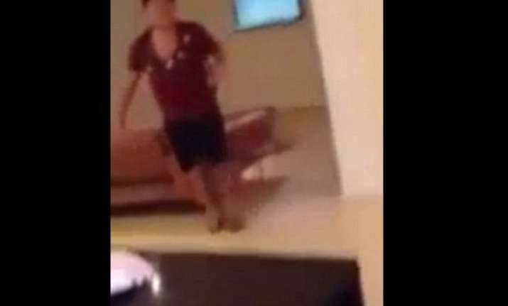 tv show airs video of maradona attacking ex girlfriend