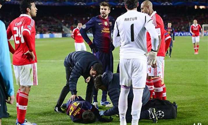 lionel messi s knee injury very serious