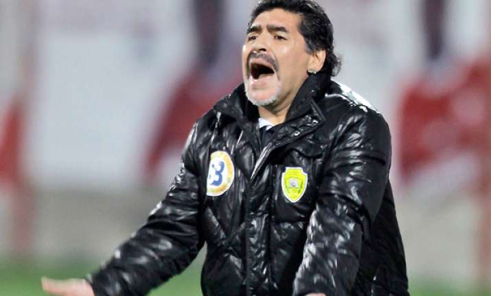 maradona threatens to leave al wasl after season