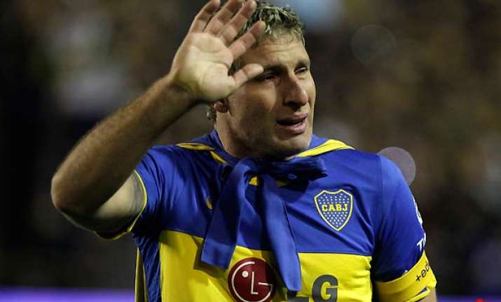 martin palermo says farewell to bombonera