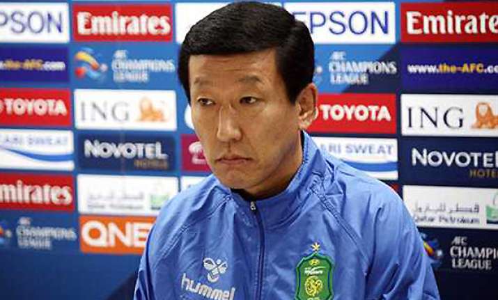 new skorea coach less than thrilled about new job