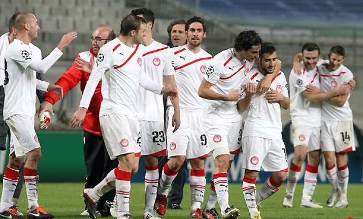 olympiakos downs marseille 1 0 in champions league