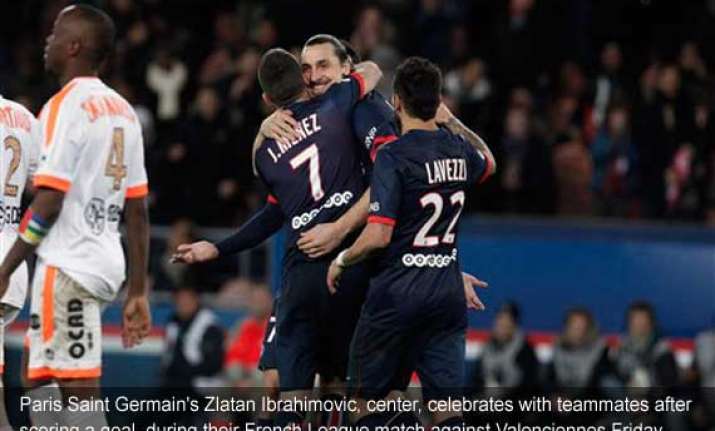 psg beats valenciennes 3 0 in french league